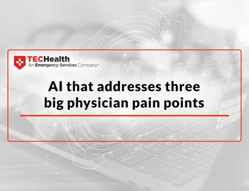 AI That Addresses Three Big Physician Pain Points